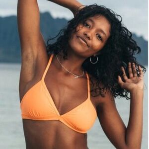 Jolyn Artemis Bikini Top, Size 2XL, Volcano, NWT
